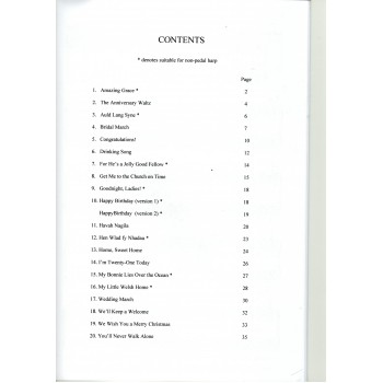 Famous Music for the Harp Volume 3 Special Occasions Famous Music for the Harp Volume 3 Special Occasions